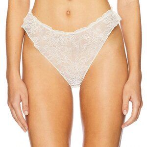 Free People Intimately FP Gia Tanga Panty Ivory NWT XS